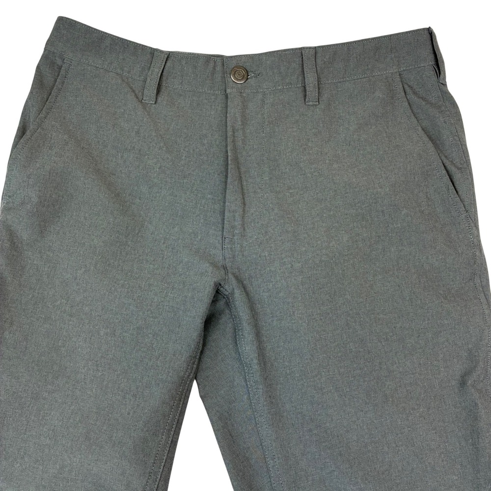 Bluffworks Envoy Lightweight Travel Pants Mens 31x33 Grey Regular Fit Stretch